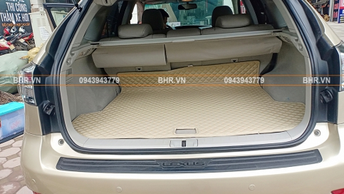 Thảm lót cốp ô tô Lexus RX350 giá tại xưởng, rẻ nhất Hà Nội, TPHCM
